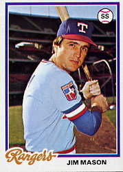 1978 Topps Baseball Cards      588     Jim Mason
